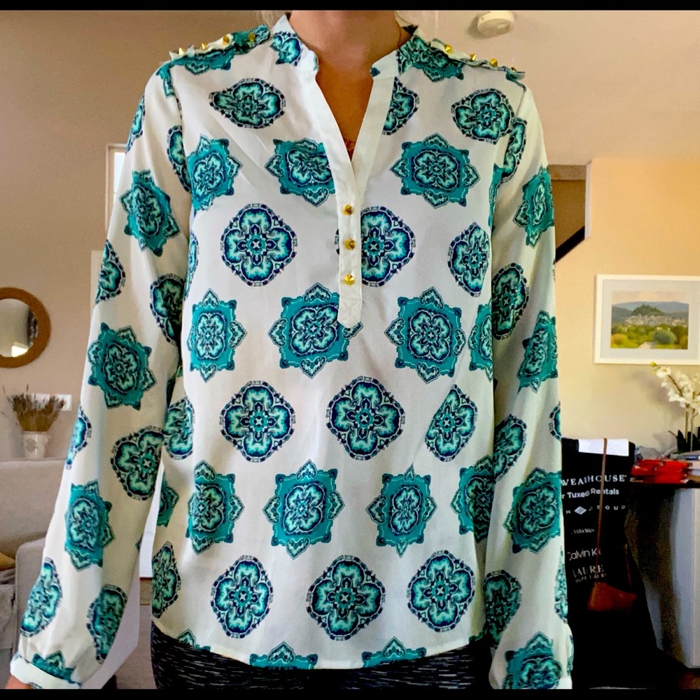 Stylish Forever 21 silk top